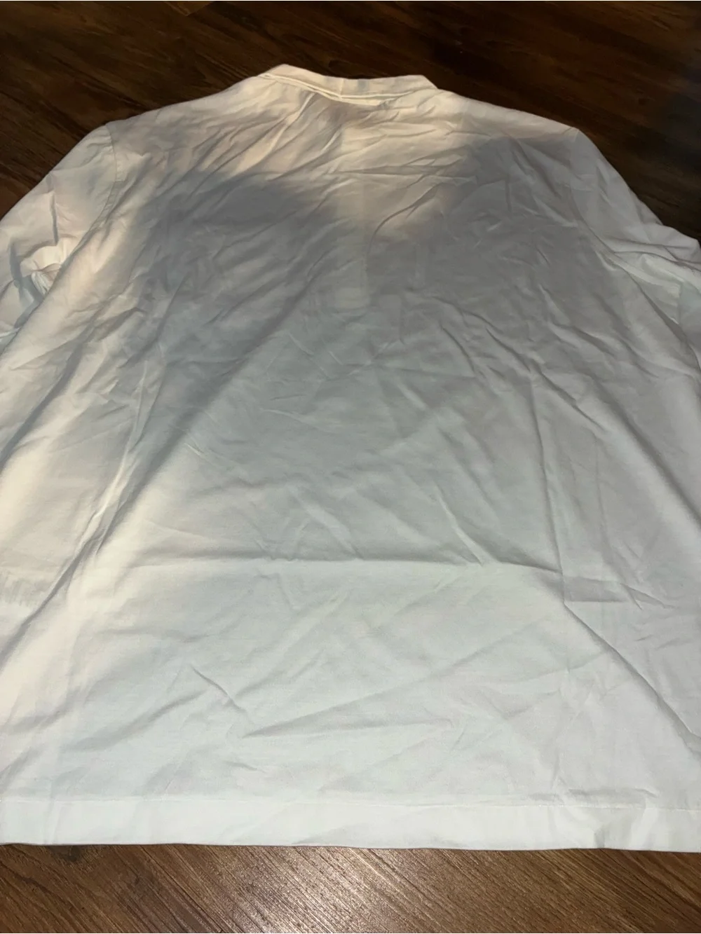 Polo Ralph Lauren White Henley Long-Sleeve Polo Shirt